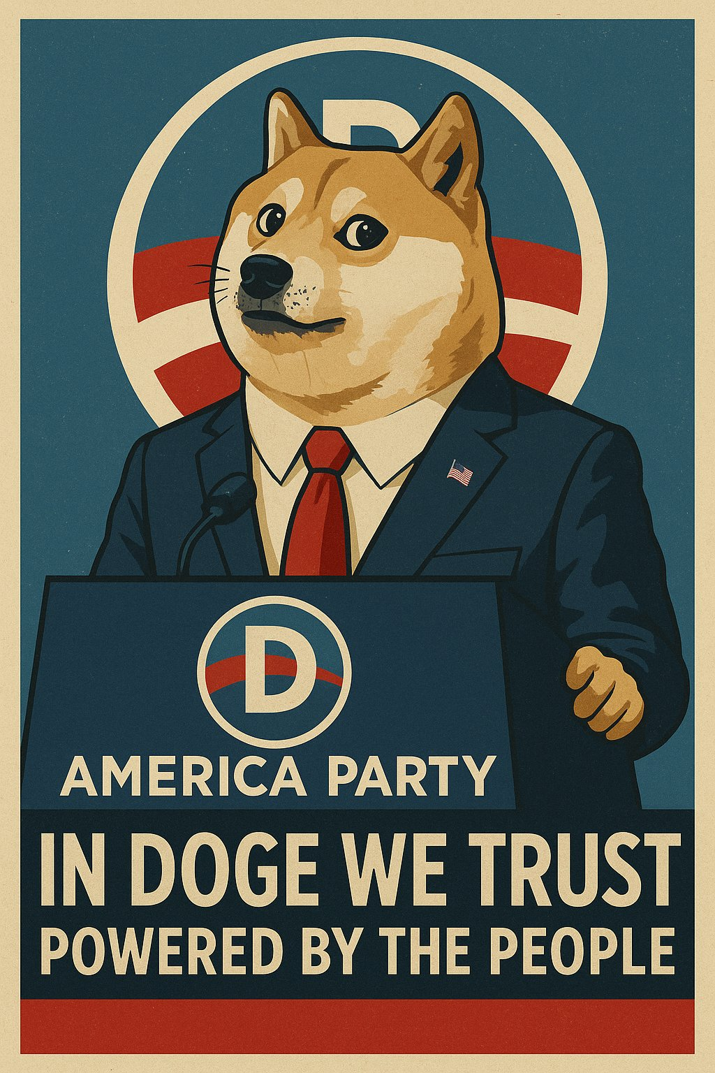 In Doge We Trust Poster